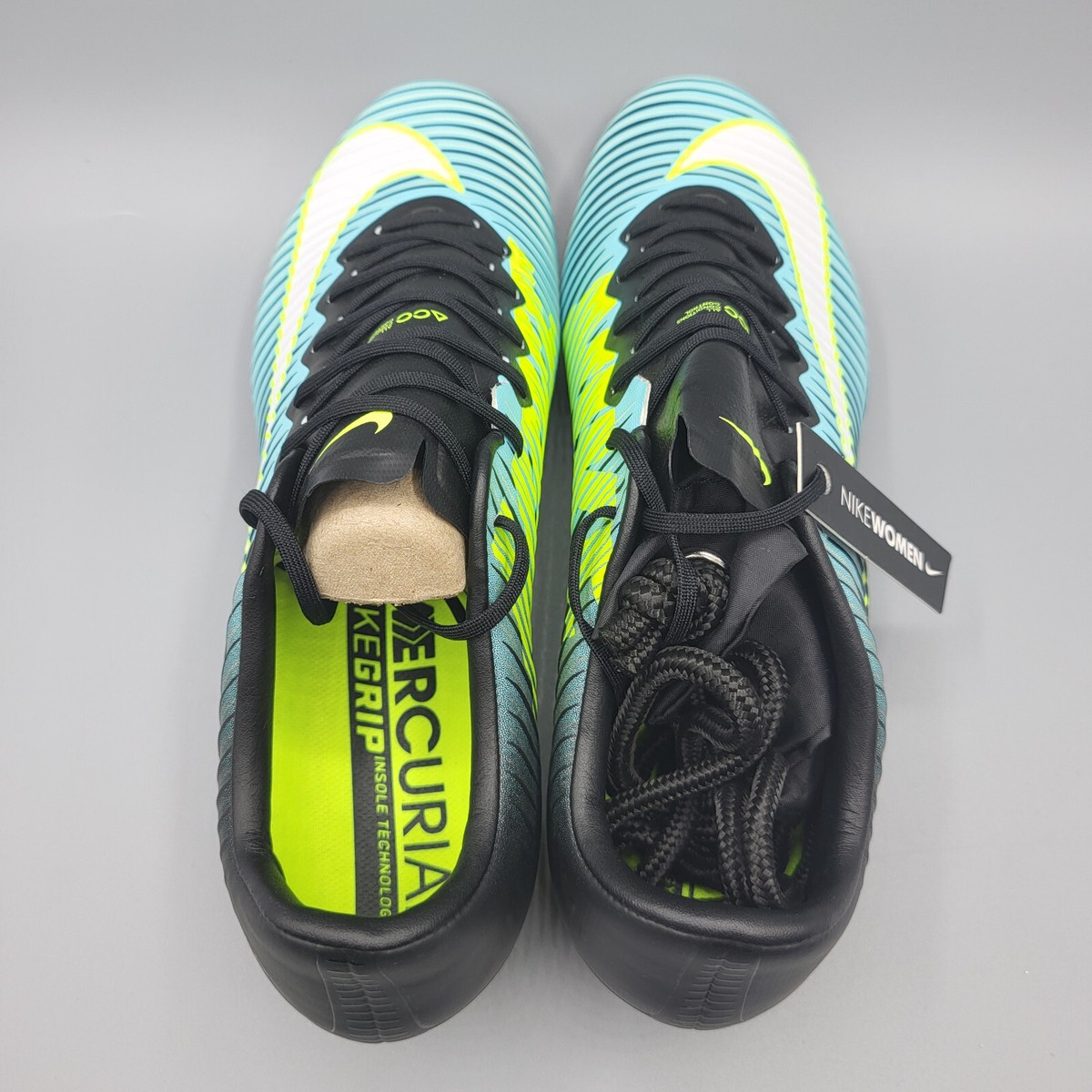 Nike Mercurial Vapor 11 XI FG Blue Soccer Cleats Women's Size 8