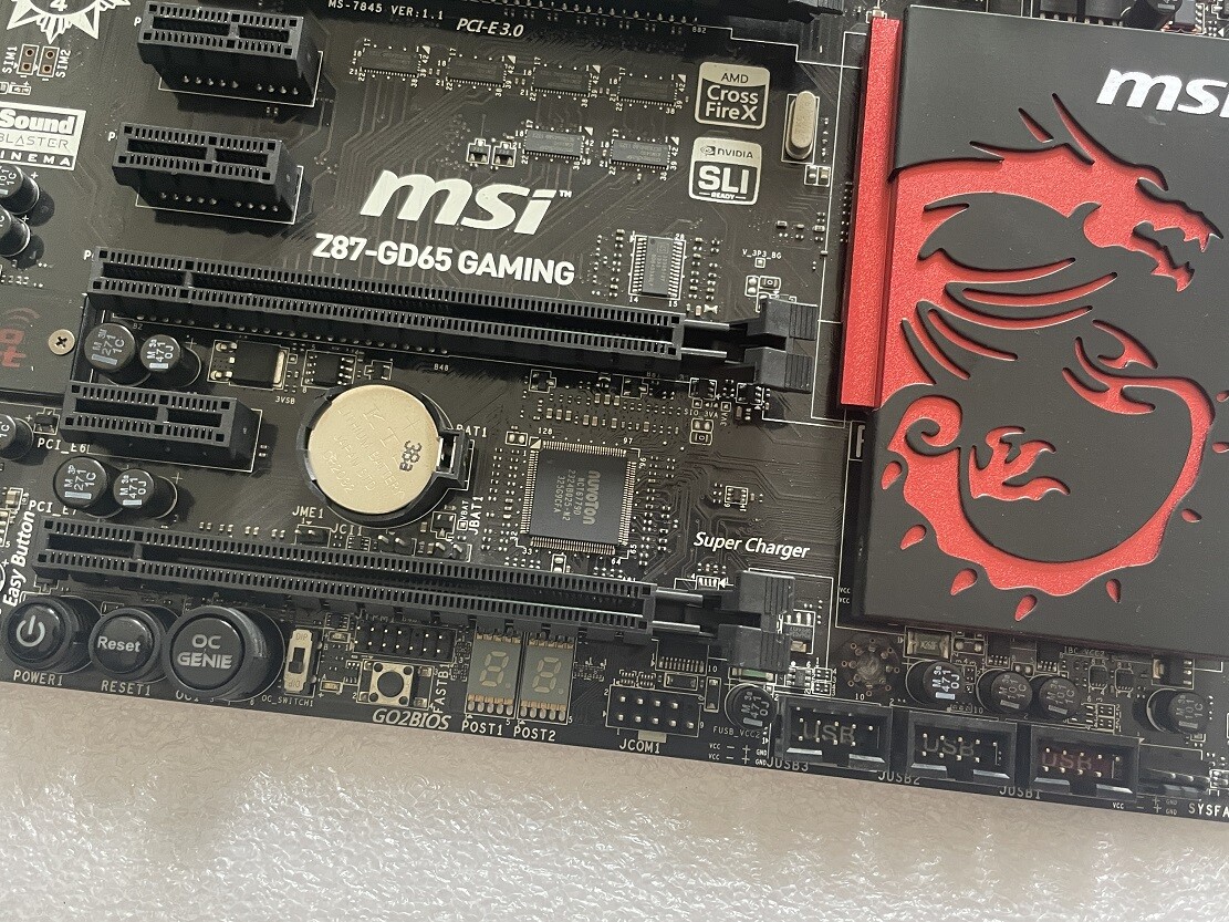 MSI Z87-GD65 GAMING Desktop Motherboard Intel Z87 LGA 1150 DDR3