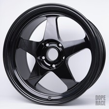 1 Pc Rota Wheels Slip Stream - 18x9.5 40mm 5x120 64.1 Hub Yamaha Black