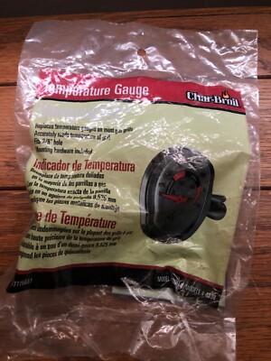 NEW Char-Broil Replacement Temp Gauge Universal fits 1/2'' hole 50F to 700F