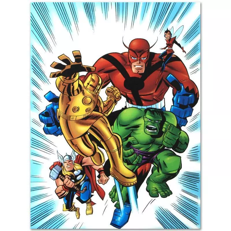 Avengers Assemble Limited Edition A1 Art Print 