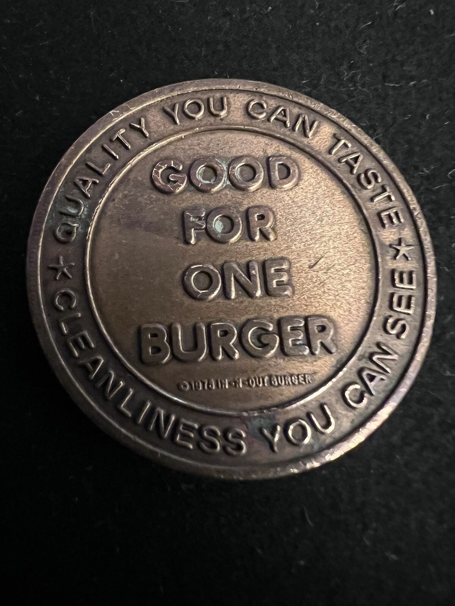 IN-N-OUT Burger INO RARE NMT 30th Anniversary Commemorative