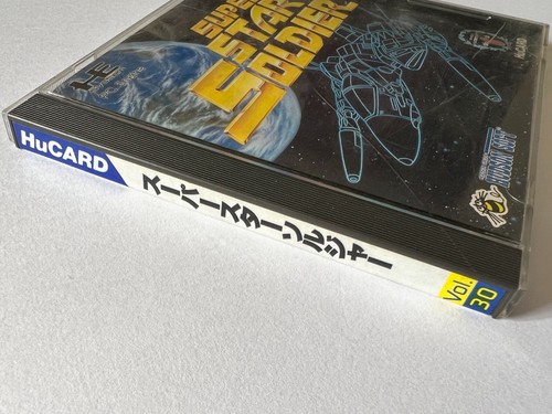 PCE Super Star Soldier PC Motor NEC Hudson HuCard Juego de Disparos Japón JP - Imagen 4 de 10