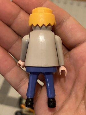Figurine Geobra Mattel 1992 – Personnage Playmobil Vintage, 8cm, Collection