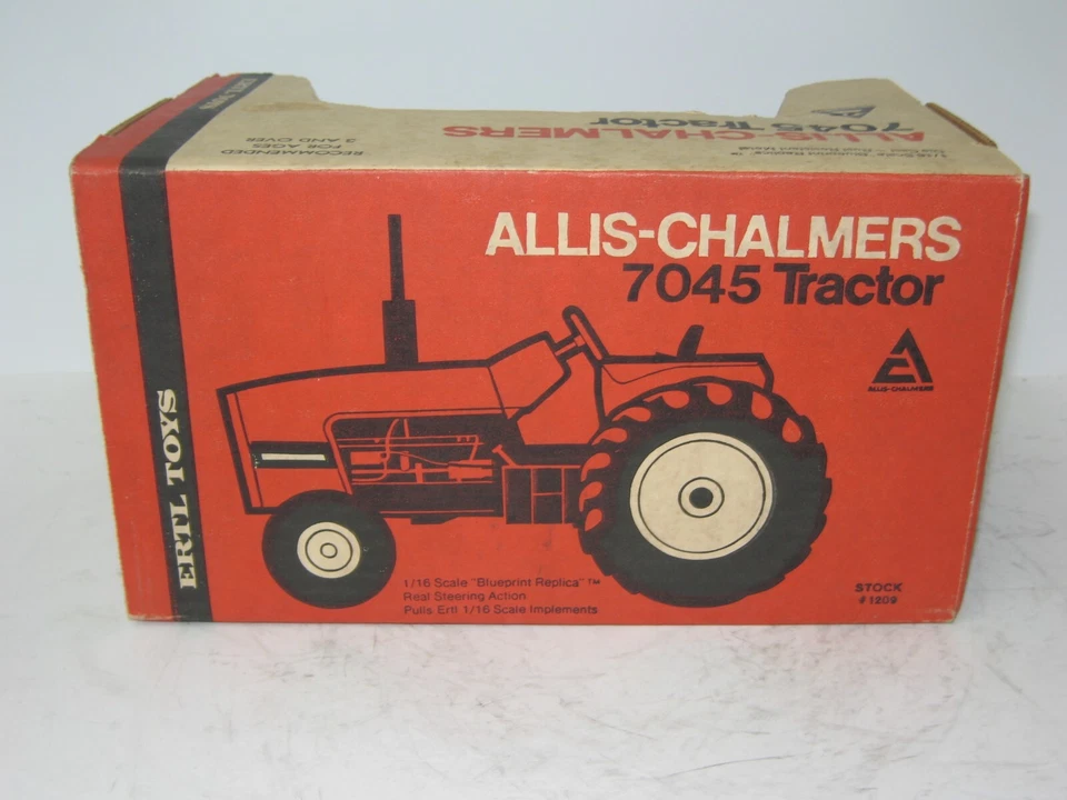1/16 ALLIS-CHALMERS 7045 BLACK-BELLY NIB 1978 vintage - Image 4 of 4