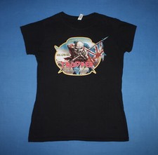 2013 Iron Maiden Shirt Trooper Beer Heavy Metal Band Women's Tee Large