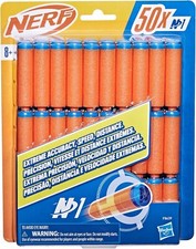 Nerf Gun Refills N1 Bullets 50 Count for Extreme Accuracy, Speed and Distance