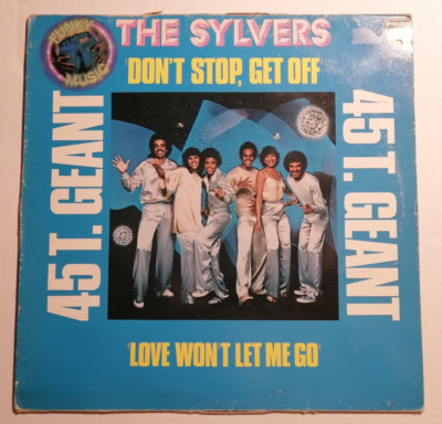 The Sylvers Don'T Stop ,Get Off / Love Won'T Let Me Go 12 '' Maxi Philips 9198094