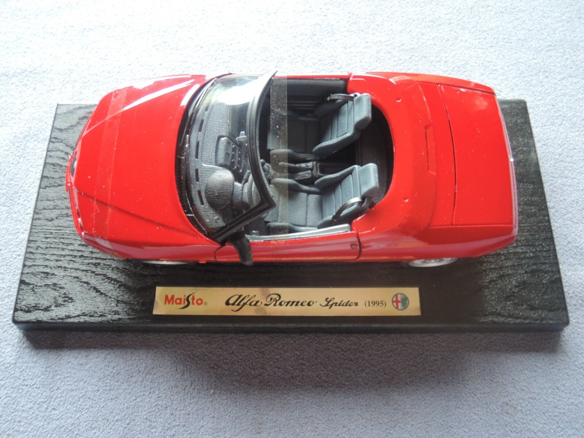 ALFA ROMEO 1995 SPIDER in Red by MAISTO # 31831 | eBay