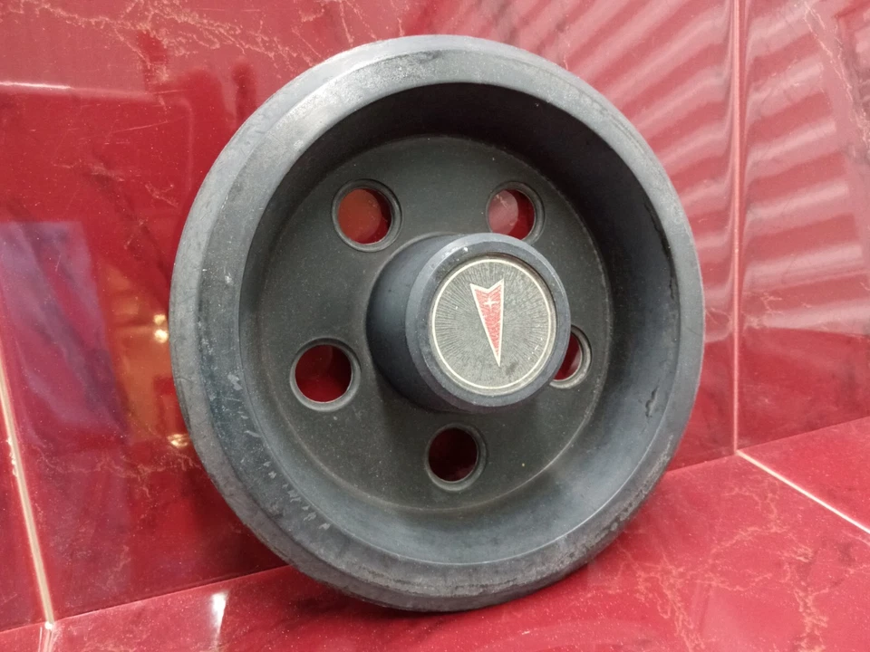 Pontiac Grand Am Sunbird Fiero Phoenix 1985-1989 (1) tapacubos central OEM #10023936 Foto 4 de 4