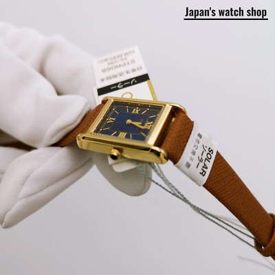SEIKO SELECTION Nano Universe STPR068 Navy Gold Solar Women's