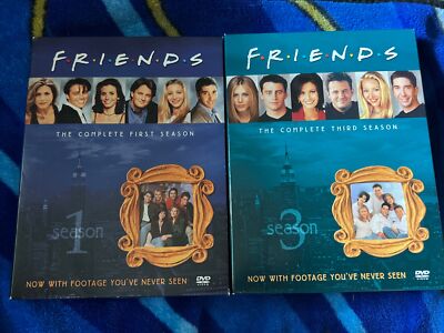 Friends: Season 1 & 3 (4 Disc Set, DVD)