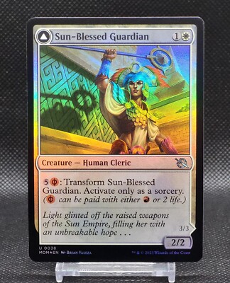 Sun-Blessed Guardian Furnace-Blessed Con. March of the Machine (MOM) 0038 U Foil