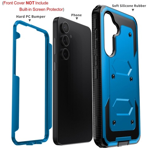 Funda protectora de doble capa a prueba de golpes para teléfono Samsung Galaxy S25 Ultra/S25 Plus 5G - Imagen 21 de 61