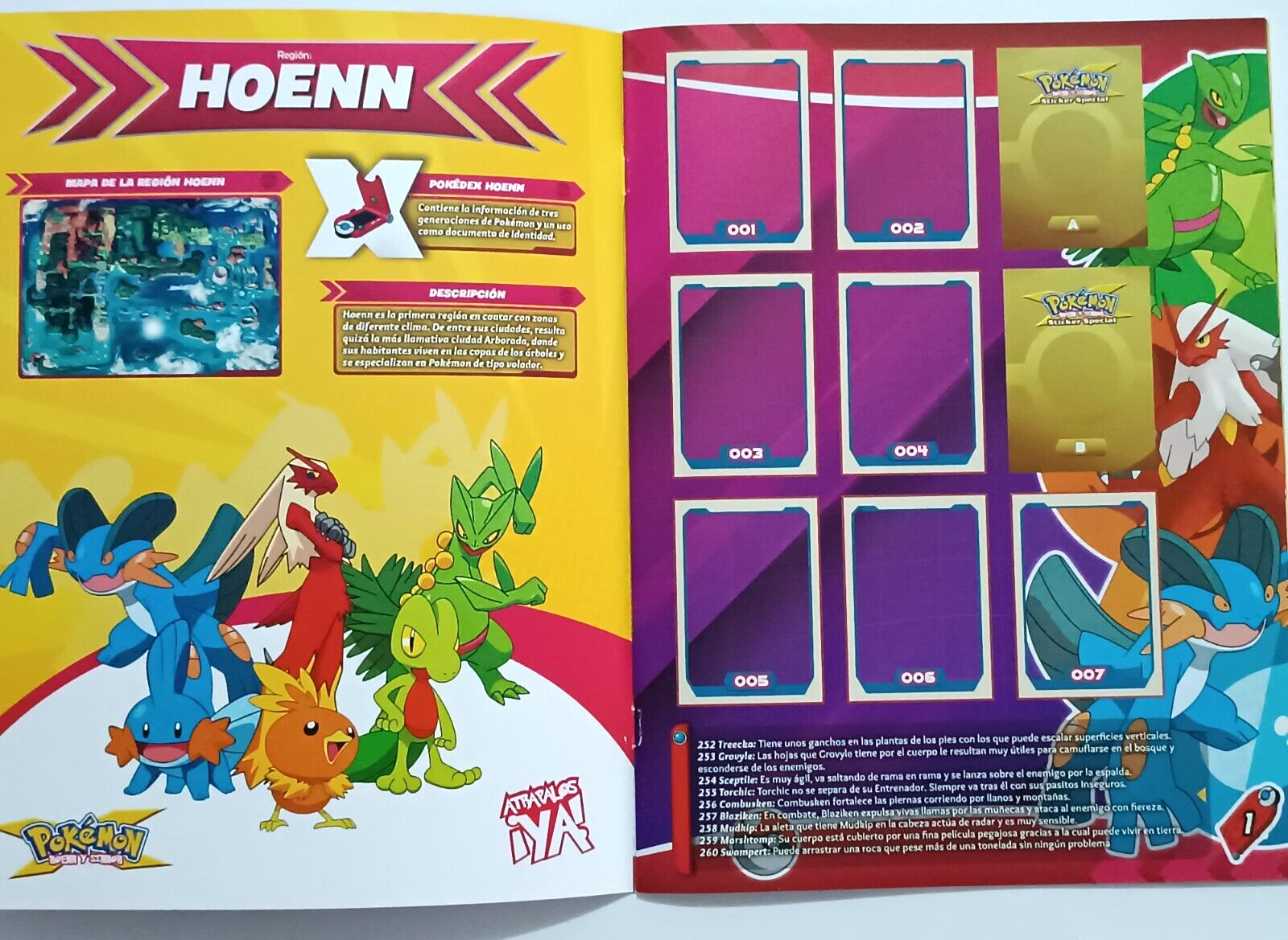 Poster - Rolled and shrink-wrapped - Pokemon - Hoenn Pokedex - Unisexe