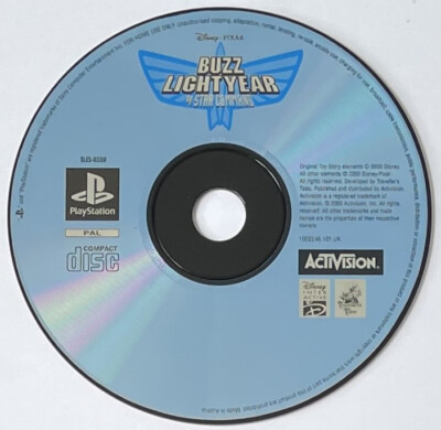 Buzz Lightyear Of Star Command - Sony PlayStation 1 PS1 Konsole PAL Spiel