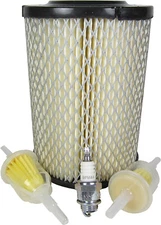 Tune-up kit for Club Car DS Gas 1984-91 w/341cc Engine (Air/Fuel Filter & Spark)