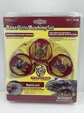 Juego de placas base y bujes Milescraft 1201 y juego de bujes Turnlock