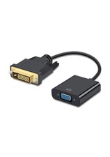 1080p Active Cable Adapter Converter DVI-D 24 1 Pin Male to VGA 15 Pin Female US