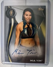 WWE Mia Yim A-MY 2019 Topps NXT Authentic Autograph Card