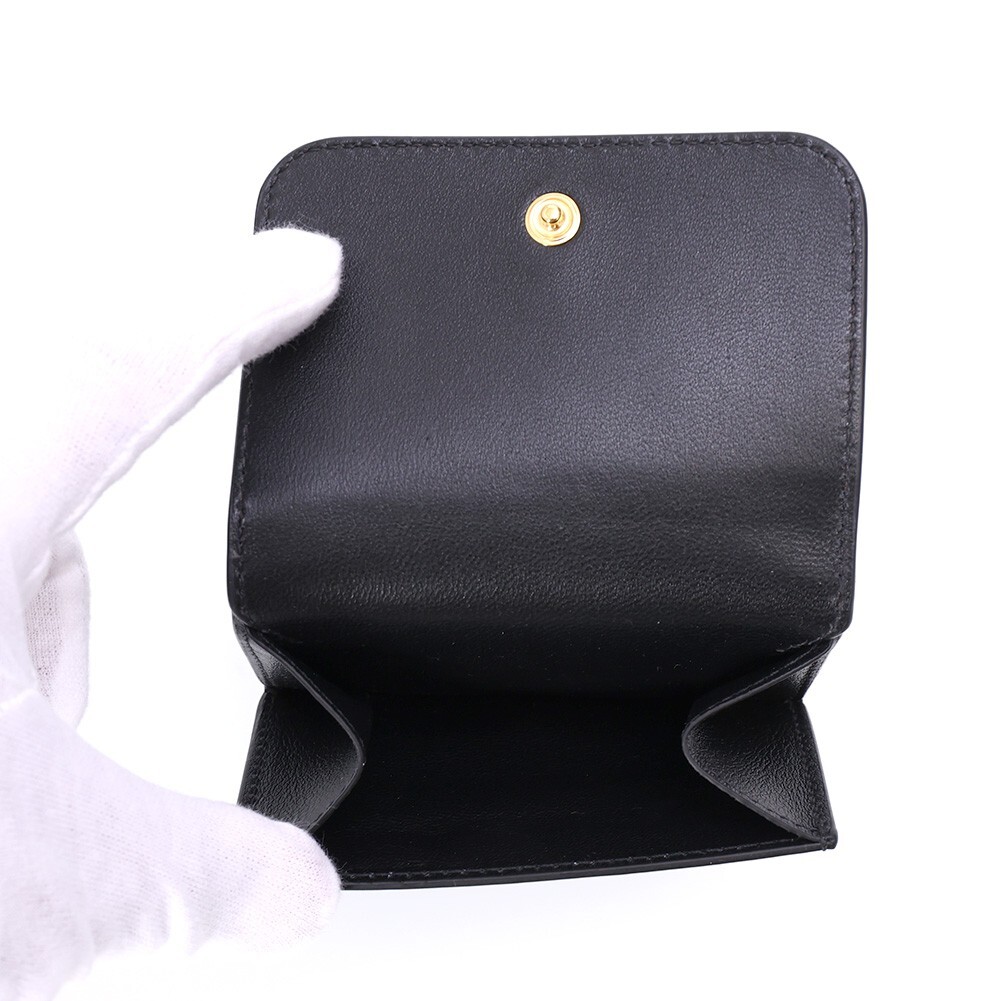 BALENCIAGA|HALF-LENGTH WALLETS (810904 2ABGH 1000) BALENCIAGA Wallet Women Trifold Cash2.0 Mini Leather 810904