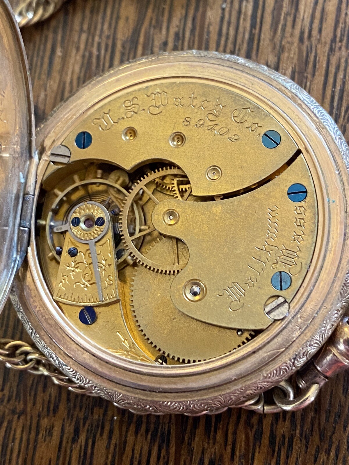 U.S. Watch Co. (Waltham, Mass) Grade 66 Pocket Watch image 1