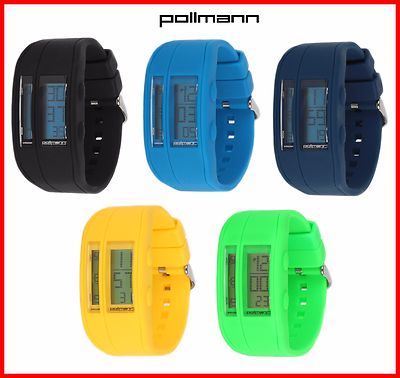 Pollmann Summer Clock Silicone Watch Colorful Type, Colorful Women Men