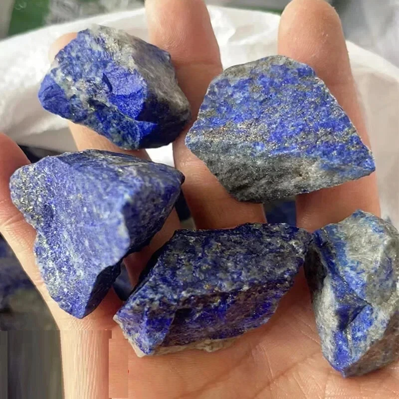 3pcs Natural Raw Lapis Lazuli Crystal Rough Healing Energy Stone Specimens Rocks - Image 4 of 4