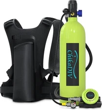 1.9L Mini Scuba Diving Tank Portable Oxygen Tank for Diving and Snorkeling