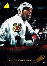 Colección Pinnacle Rink #50 Chris Chelios 1995-96