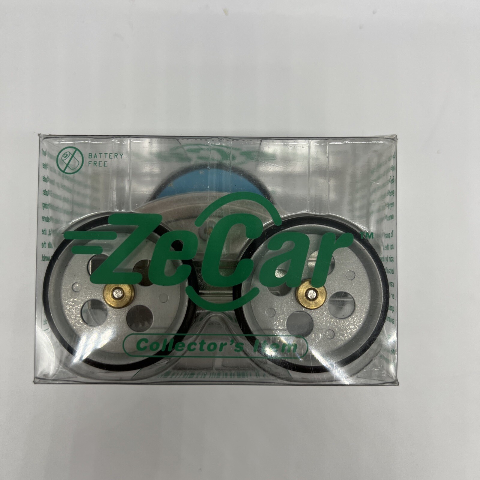 New ZeCar Flywheel Car by Kikkerland Design 1589 Blue 612615015937 eBay