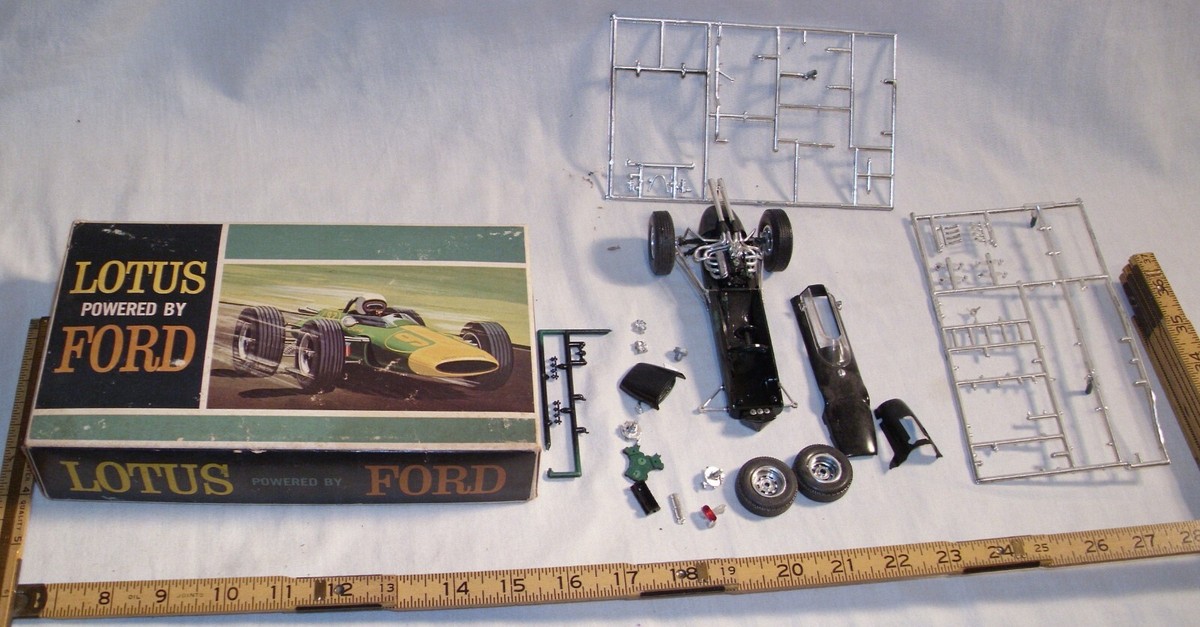 AMT LOTUS POWERED BY FORD F1 CAR MODEL KIT BOXED 1960s | eBay