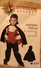 NEW Rare Adventureland Boys Medium Vampire Prince Costume High Quality