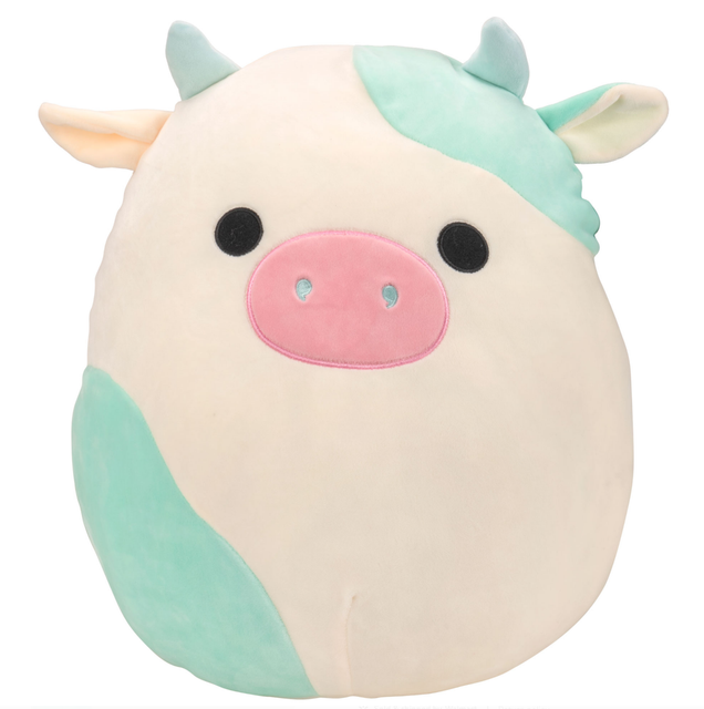 NWT Squishmallow 16 Blue Textured Scales Ben Valentine 2020 Kellytoy 