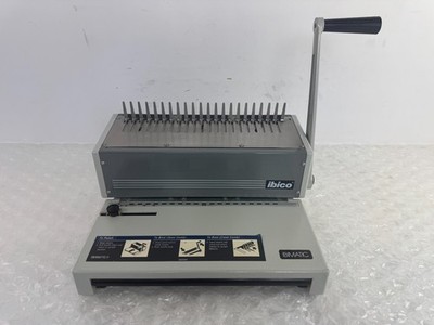 Ibico IBIMATIC Manual Heavy Duty Metal Punch and Comb Binding Machine