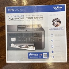 Brother MFC-J1010DW Wireless Color Inkjet All-In-One Printer