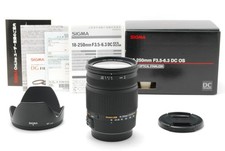  MINT in Box Sigma AF 18-250mm f/3.5-6.3 DC OS HSM EOS Canon From JAPAN