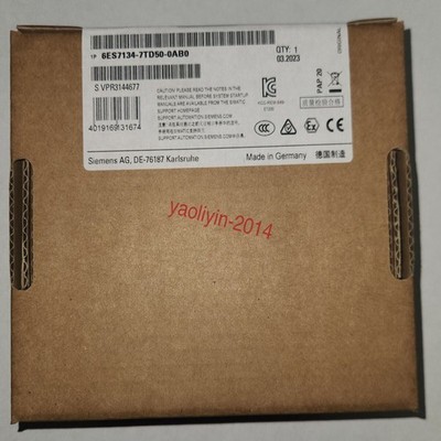 New SIEMENS 6ES7 134-7TD50-0AB0 6ES7134-7TD50-0AB0 ET200iSP Electronic Module