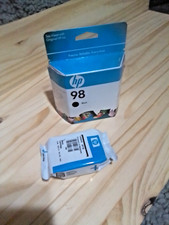 HP 98 Black Ink Cartridge C9364WN Genuine OEM New Sealed Photosmart 2 Pack