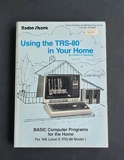 Vintage 1980 1st Edition Radio Shack TRS-80 BASIC Book by Sternberg Model I