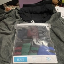 The Children's Place Boys XXL 16 Briefs 10-Pack Multicolor Striped Underwear