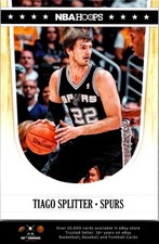 2011-12 Hoops BASKETBALL #222 Tiago Splitter
