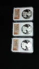 U.S. Mint 2011 American Eagle Silver 1 oz NGC PF69 Ultra Cameo Proof Set of 3