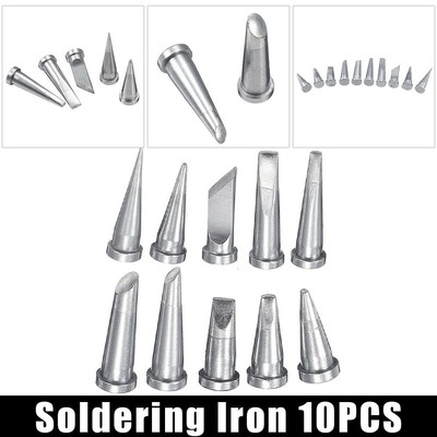 Efficient and Versatile 10Pc Soldering Iron Tip Set for Weller Workstations