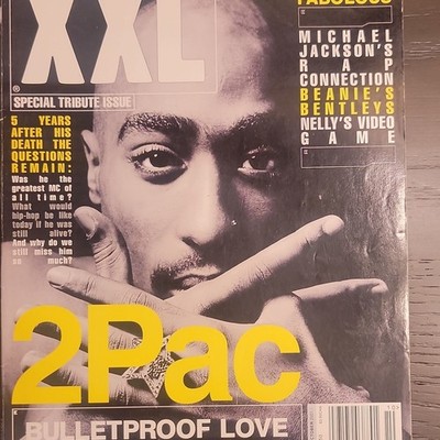 XXL Magazine October 2001 Special Tribute 2Pac Hip-Hop Music Issue
