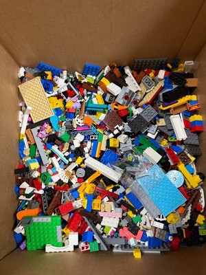 LEGO Bulk Lot 20+ Lbs Mixed Pieces Parts Bricks Plates Random Assorted