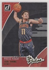 2018-19 Panini Donruss The Rookies Press Proof Trae Young #5 ku3