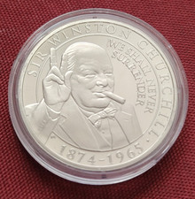 2020 Gibraltar Proof Half Crown Sir Winston Churchill Capsuled UNC