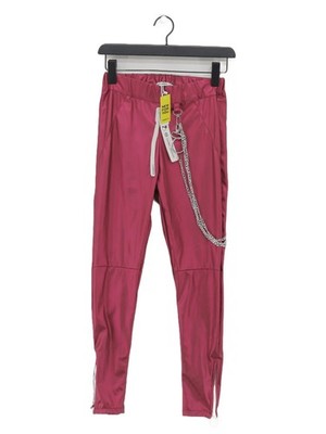 Mo & Co Women's Trousers S Pink 100% Other Skinny Chino