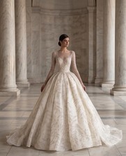 luxury wedding dress size 4